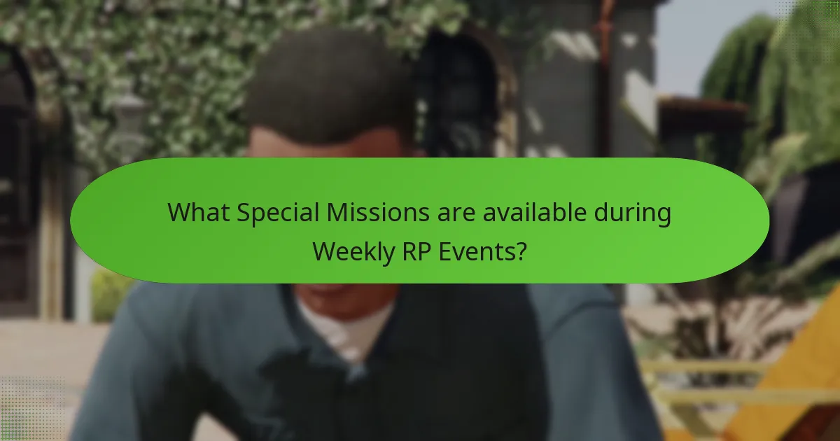 What Unique Rewards can players earn from Weekly RP Events?